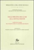 Dall'origine dei Lumi alla Rivoluzione. Scritti in onore di Luciano Guerci e Giuseppe Ricuperati