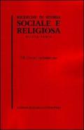Ricerche di storia sociale e religiosa. Vol. 74