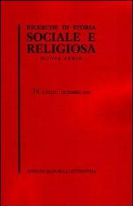 Ricerche di storia sociale e religiosa. Vol. 74