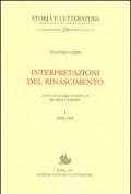 Interpretazioni del Rinascimento: 1