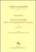 Scritti di storia della letteratura italiana: 2