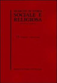 Ricerche di storia sociale e religiosa. Vol. 75