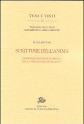 Scritture dell'anima. Esperienze religiose femminili nella Toscana del Settecento