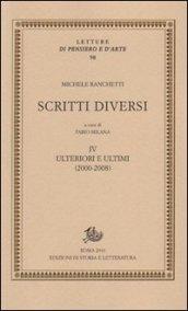 Scritti diversi. Con DVD: 4