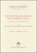 Letteratura e filologia tra Svizzera e Italia. Studi in onore di Guglielmo Gorni: 1