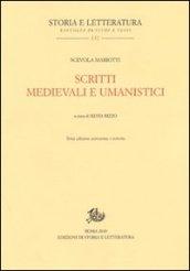 Scritti medievali e umanistici