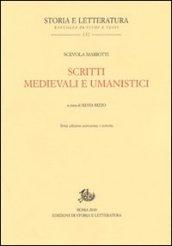 Scritti medievali e umanistici