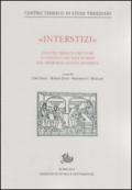 «Interstizi». Culture ebraico-cristiane a Venezia e nei suoi domini tra basso Medioevo e prima età moderna