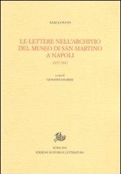 Lettere nell'Archivio del Museo di San Marino a Napoli. 1835-1847 (Le)