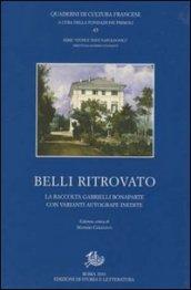 Belli ritrovato. La raccolta Gabrielli Bonaparte con varianti autografe inedite