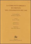 La comunità ebraica di Firenze nel censimento del 1841