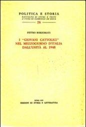 I «Giovani cattolici» nel Mezzogiorno d'Italia dall'unità al 1948