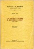 La politica estera di Francesco Crispi (1887-1891)