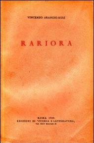 Rariora. Studio di diritto romano