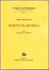 Scritti di metrica