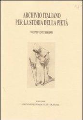 Archivio italiano per la storia della pietà: 23