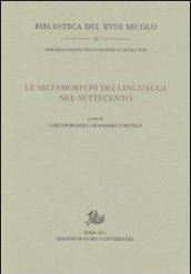 La metamorfosi dei linguaggi nel Settecento