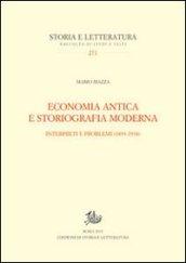 Economia antica e storiografia moderna. Interpreti e problemi (1893-1938)