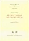 Filosofi italiani del Quattrocento. Ediz. anastatica
