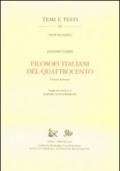 Filosofi italiani del Quattrocento. Ediz. anastatica