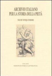 Archivio italiano per la storia della pietà. 24.