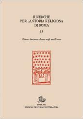 Ricerche per la storia religiosa di Roma: 13