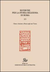 Ricerche per la storia religiosa di Roma: 13