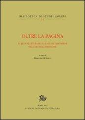 Oltre la pagina. Il testo letterario e le sue metamorfosi nell'era dell'immagine