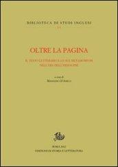 Oltre la pagina. Il testo letterario e le sue metamorfosi nell'era dell'immagine