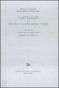 Carteggio di Pietro e Alessandro Verri. 7.