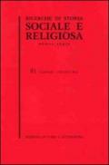 Ricerche di storia sociale e religiosa: 81