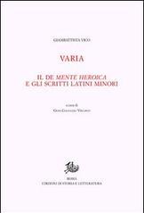 Opere di Giambattista Vico vol.12.1