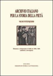 Archivio italiano per la storia della pietà. 25.