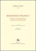 Religione e politica. Da Dante alle prospettive teoriche contemporanee