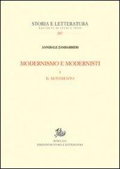 Modernismo e modernisti. 1.Il movimento