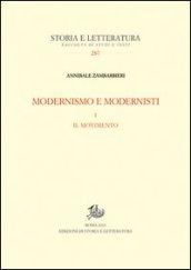 Modernismo e modernisti. 1.Il movimento