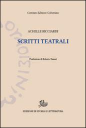 Scritti teatrali