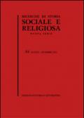 Ricerche di storia sociale e religiosa. Vol. 84