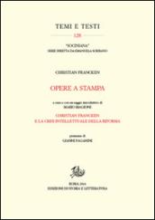 Opere a stampa