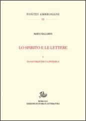 Lo spirito e le lettere: 1