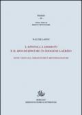 L'epistola a Erodoto e il Bios di Epicuro in Diogene Laerzio. Note testuali, esegetiche e metodologiche