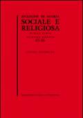 Ricerche di storia sociale e religiosa (85-86)