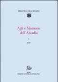 Atti e memorie dell'Arcadia (2015): 4