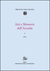 Atti e memorie dell'Arcadia (2015): 4