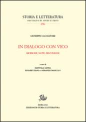 In dialogo con Vico. Ricerche, note, discussioni