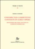 Unsuspected competitive contexts in early opera. Monteverdi's milanese challenge to Florence's Euridice (1600)