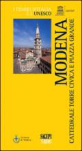 Modena. Cattedrale, Torre civica e piazza grande