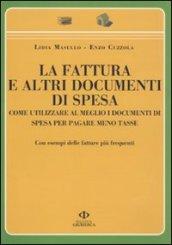 La fattura e altri documenti di spesa