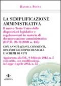 La semplificazione amministrativa