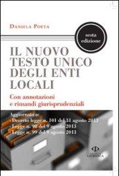 Il nuovo testo unico degli enti locali. Con annotazioni e rimandi giurisprudenziali